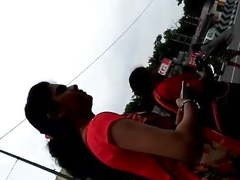 busty flower salwar girl